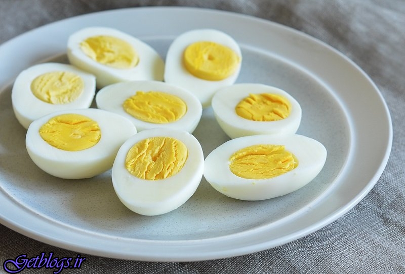 تخم‌مرغ را آب‌پز شده است بخورید